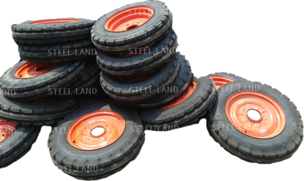 6.00X16 Wheel Rim With Tyre & Tube Set