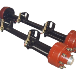 75Mm Axle For Agriculture Trolley With Brake System