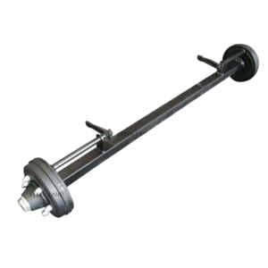 Trailer Trolley Axle With Parking Brake System