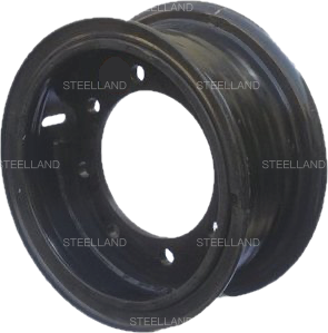 Black Tractor Wheel Rim Steelland