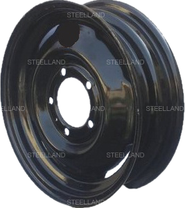 Trolley Black Wheel Rim Steelland